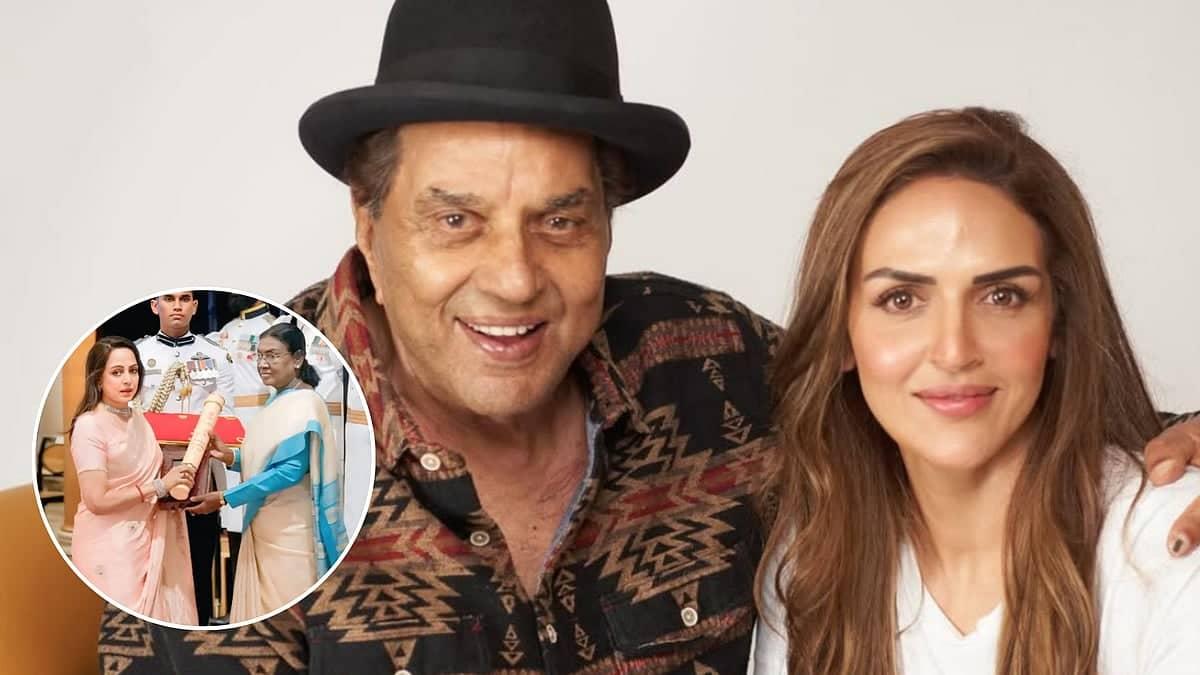 Esha Deol Gets Teary as Dharmendra's Padma Award Shines
