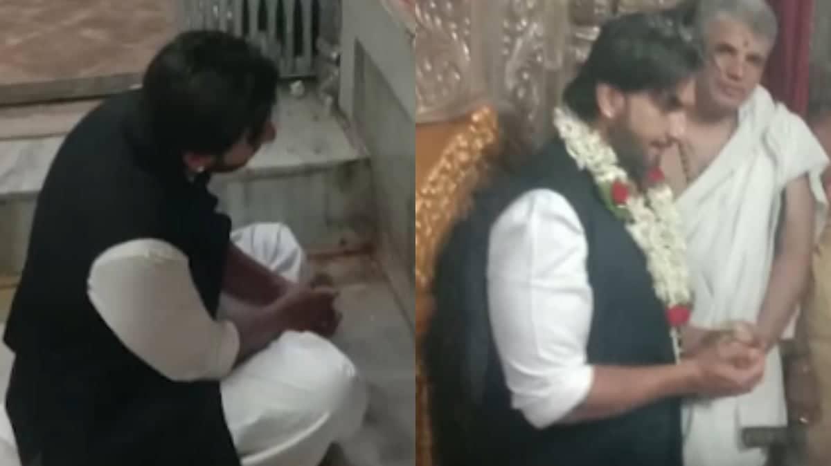 Ranveer Singh Enters Temple Like a Wizard Amid Don 3 Drama