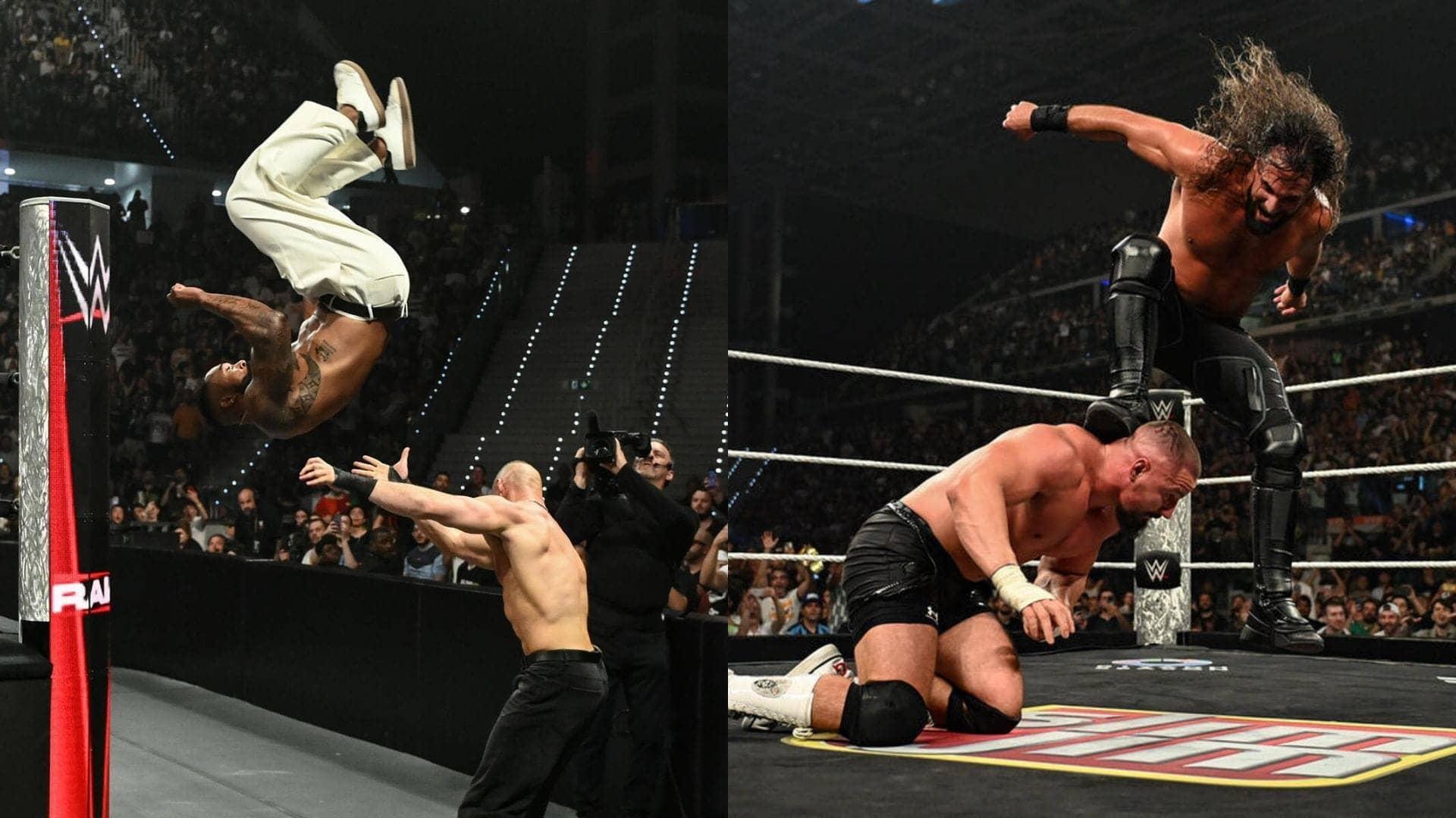 Montez Ford Helps Seth Rollins Win in WWE RAW Showdown
