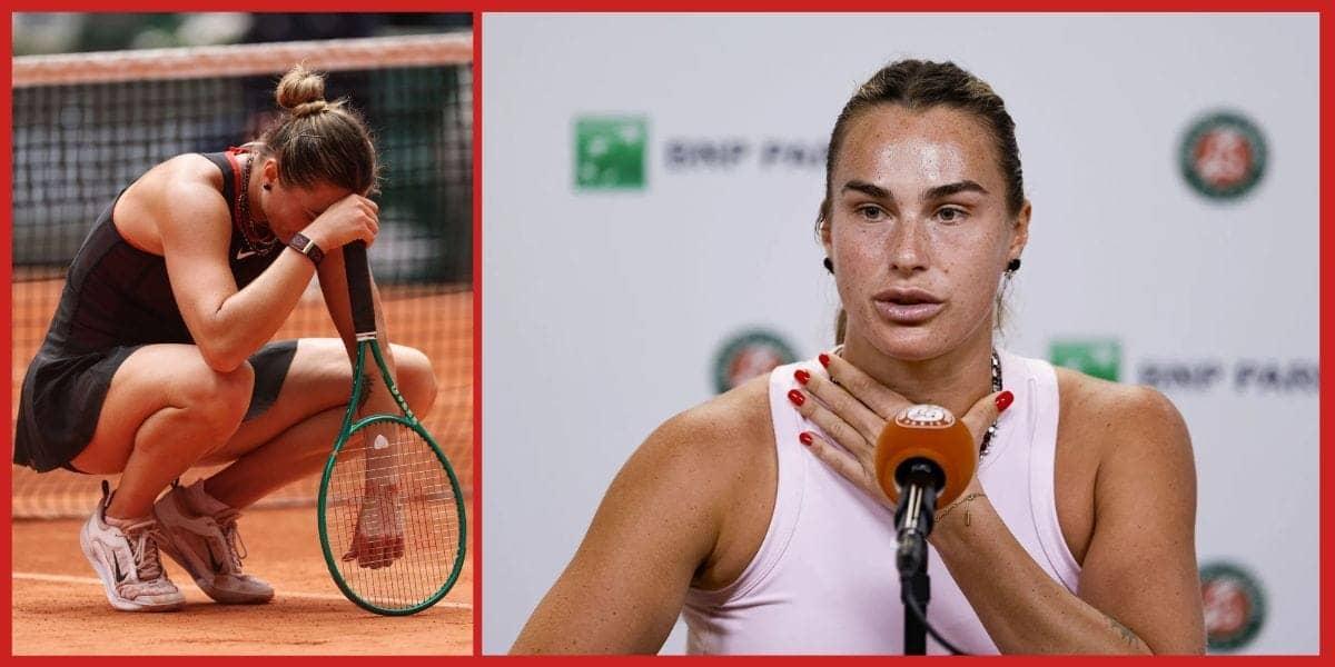 Aryna Sabalenka Considers Quitting Tennis After French Open Loss