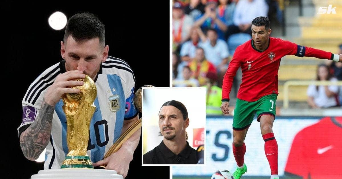 Zlatan Ibrahimovic Ne Messi Ronaldo GOAT Debate Band Kiya