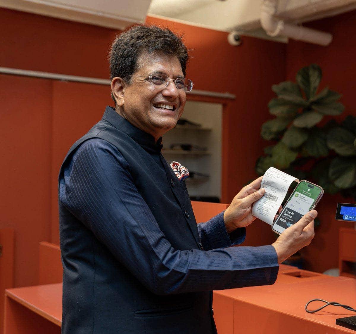 India Launches UPI at Galeries Lafayette in Nice, France