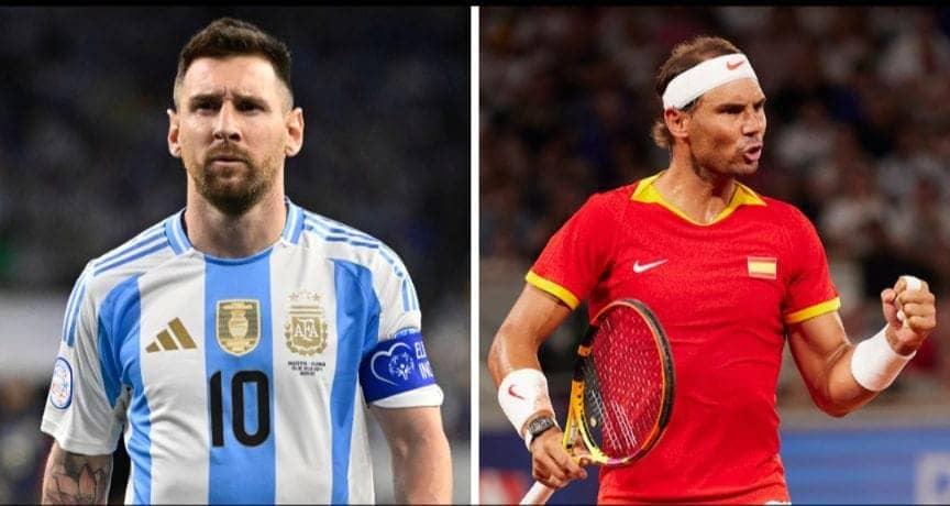 Messi Scores Hat-Trick and Channels His Inner Nadal