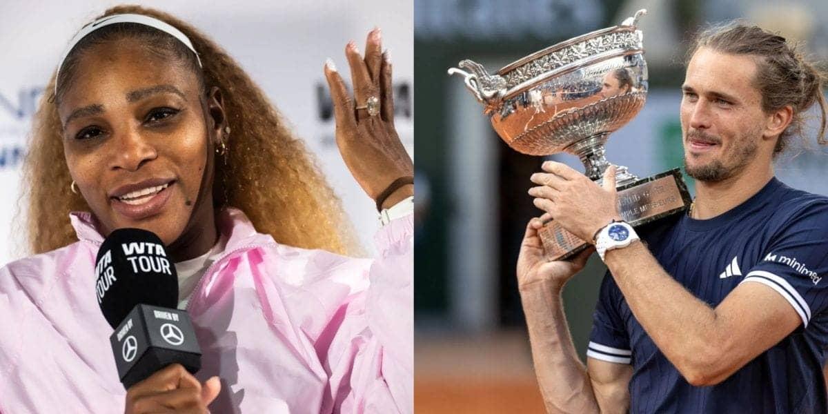 Serena Williams Steals the Show from Zverev's French Open Win