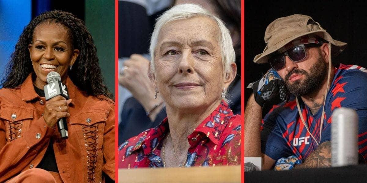 Martina Navratilova Takes Aim at UFC Fighter Hokit