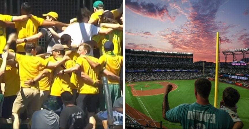 Aussie Fans Take Over MLB Game Like It's Their Backyard Bash