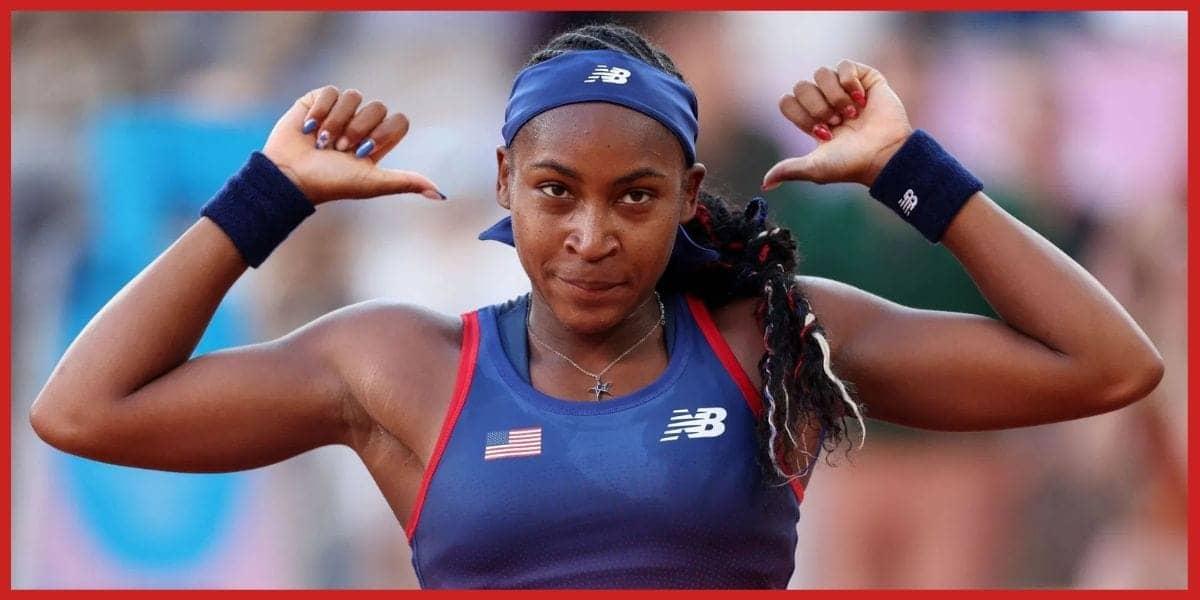 Coco Gauff Cheers for Team USA as They Advance in World Cup