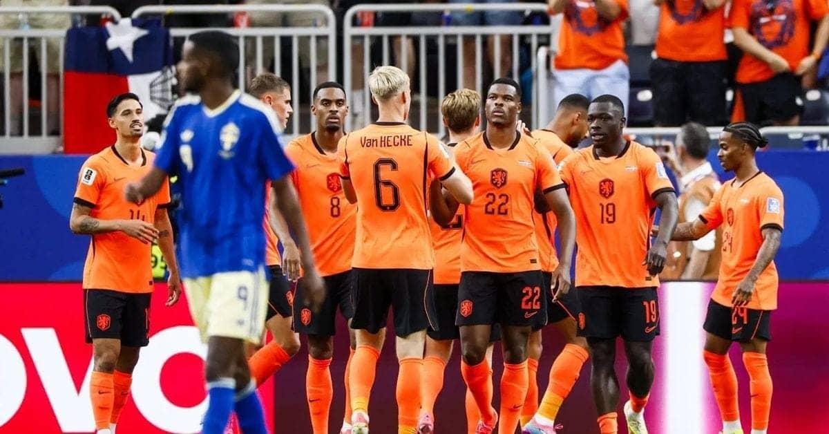 Netherlands 5-1 Sweden: Oranje's Goal Party in Houston!