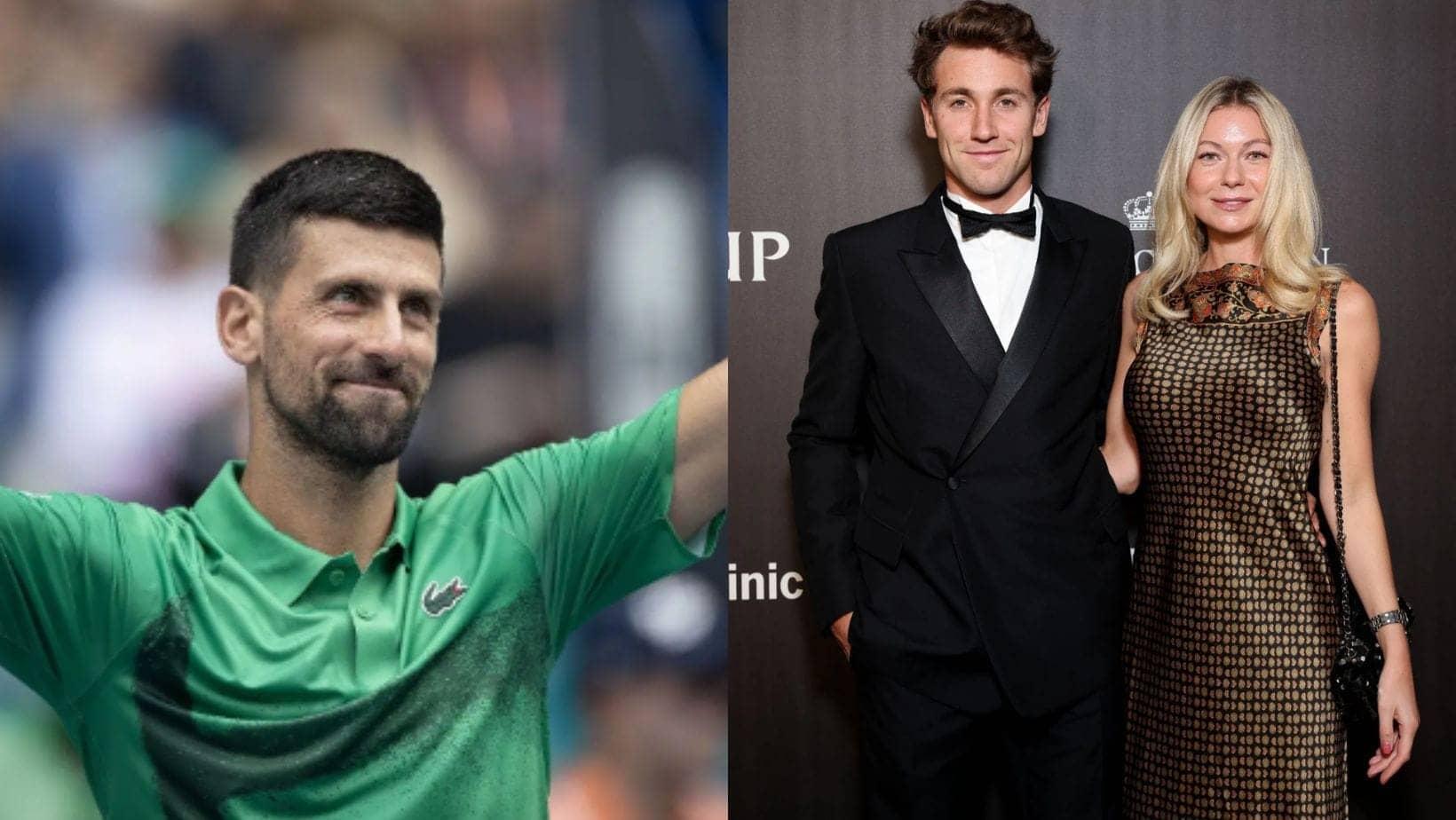 Novak Djokovic Surprised by Casper Ruud's Baby News