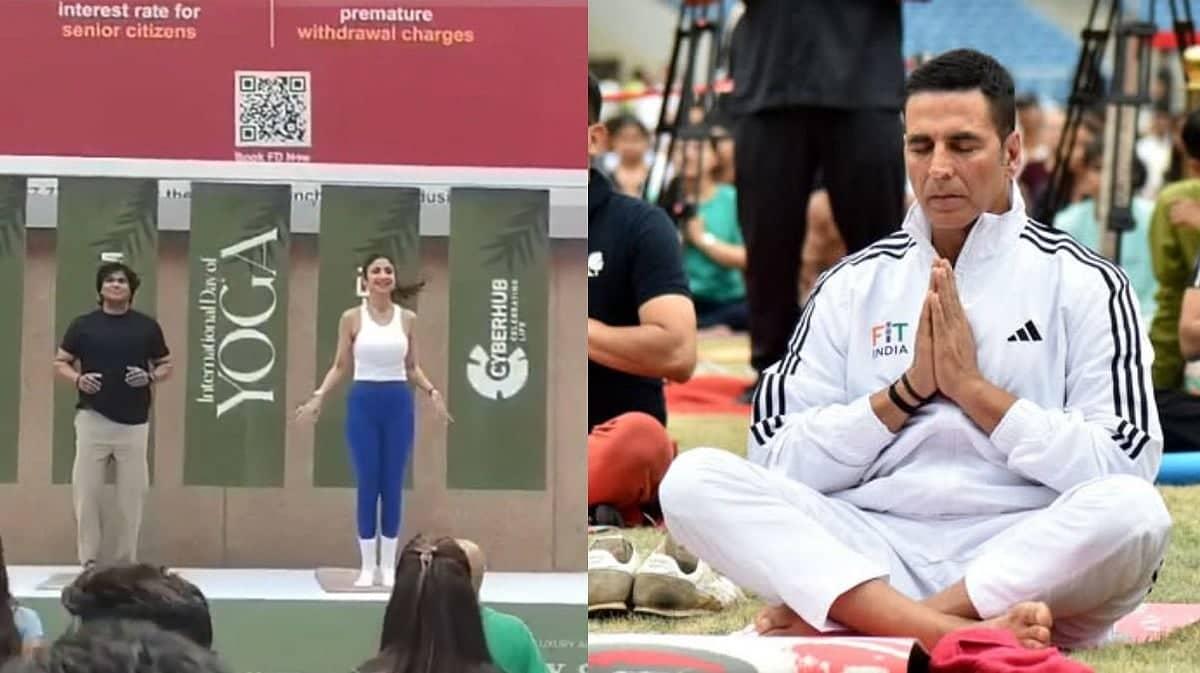 Bollywood Stars Unite for a Fun International Yoga Day