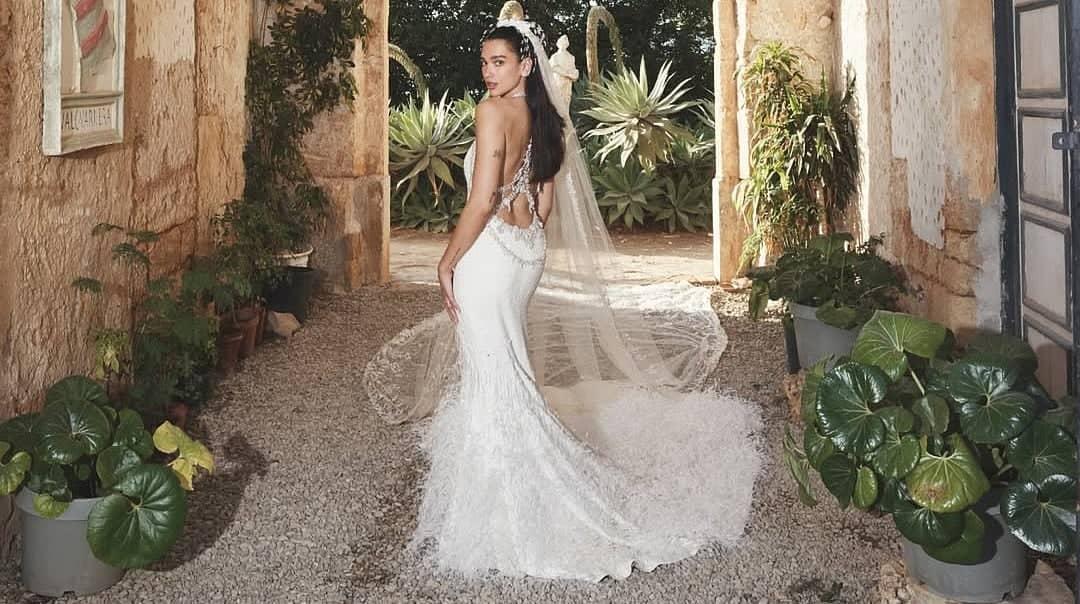 Dua Lipa's Stunning Wedding Gown Dazzles in Sicily