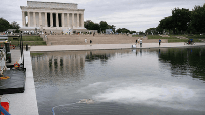 Lincoln Memorial Pool Renovation Faces Algae Showdown