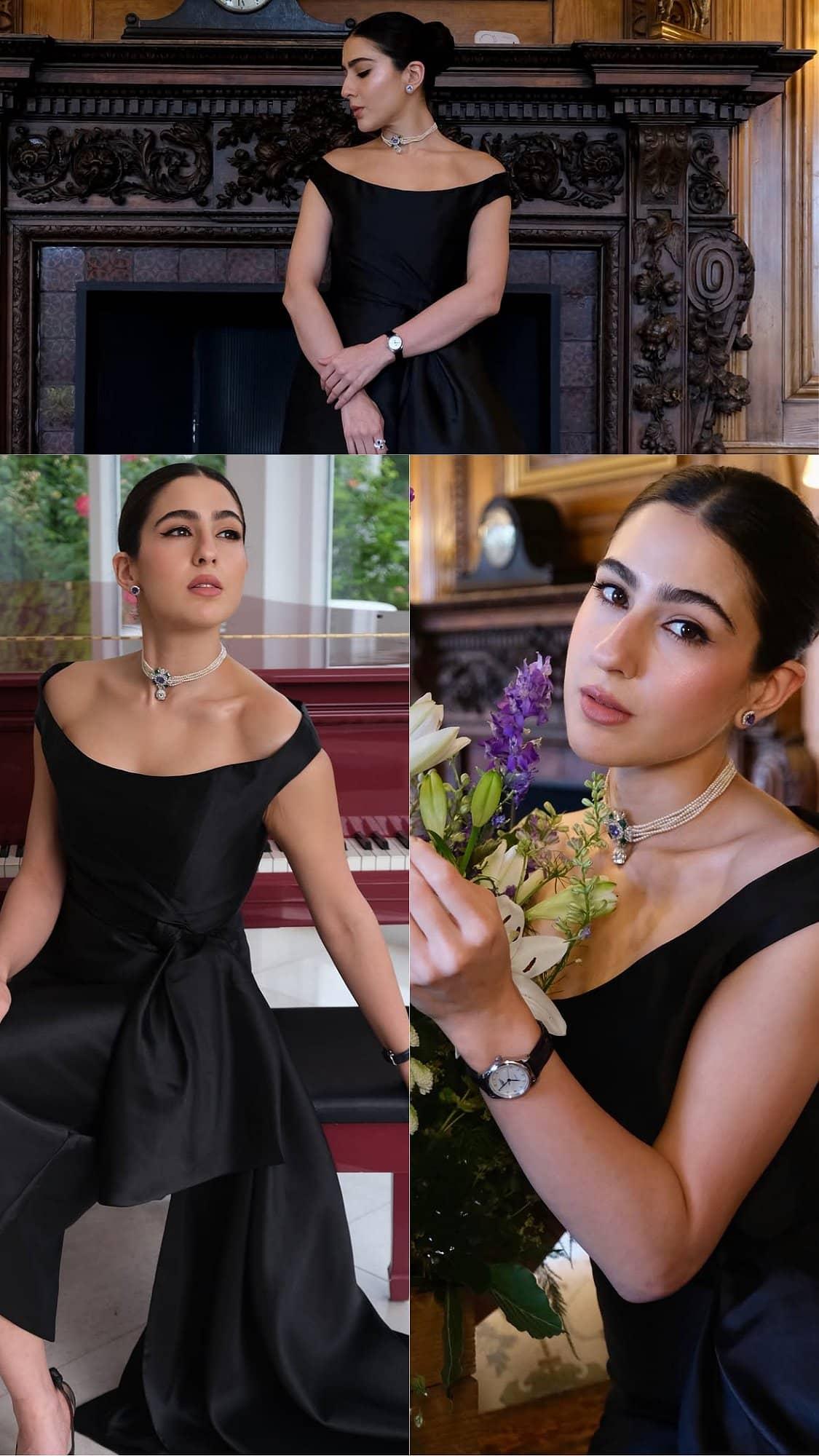 Sara Ali Khan Steals the Show in Black Gown at Ascot 2026