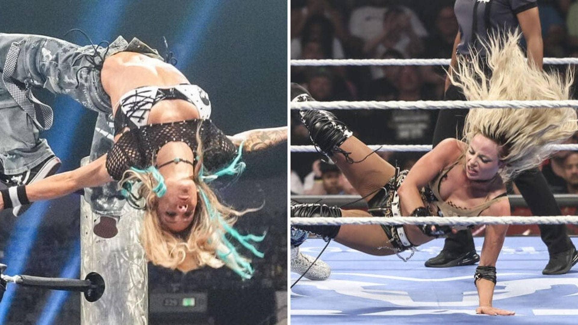 Sol Ruca's Wild Ride: Injury Drama at WWE Live Event