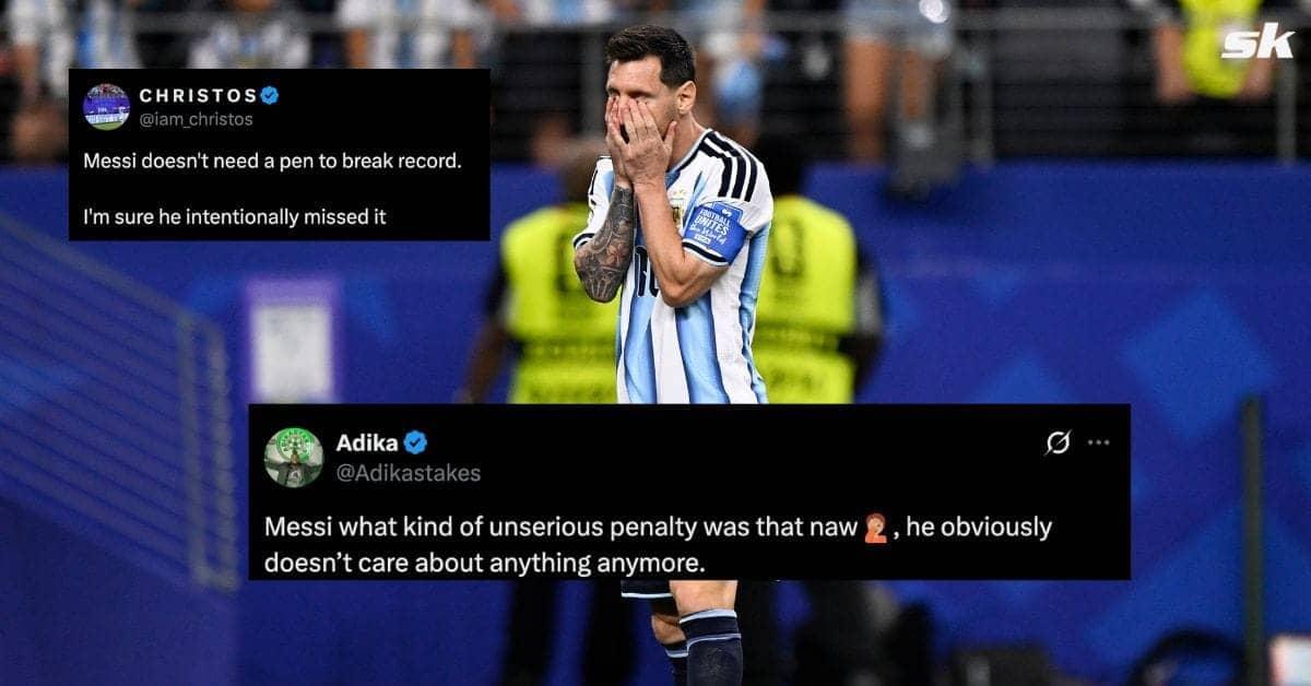 Messi's Shocking Penalty Miss Followed by Record-Setting Goal