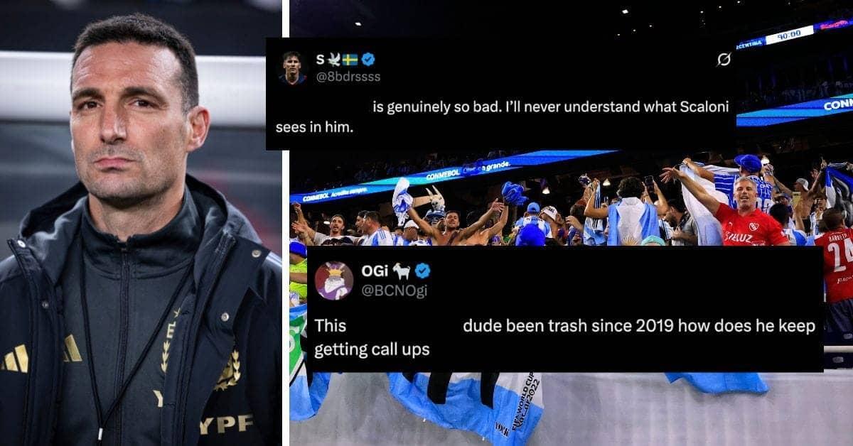 Messi Shines as Fans Roast Argentina's Nico Gonzalez