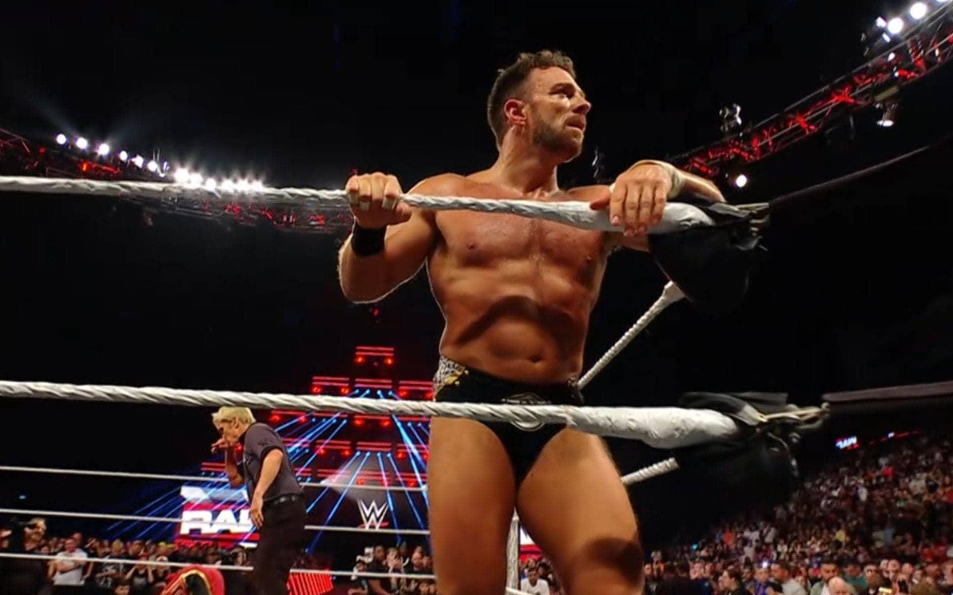 LA Knight Claims Confusing Victory on WWE RAW