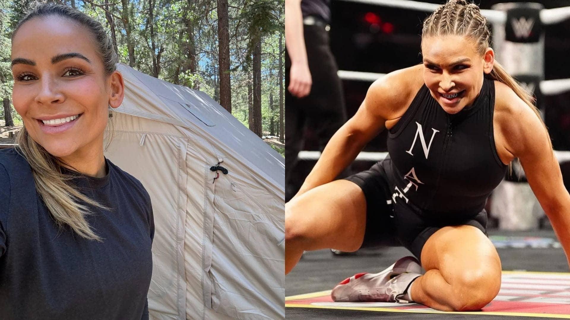 Natalya Celebrates Record While Playfully Taunting Jaida
